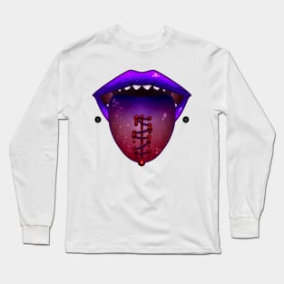 Tongue Twist Long Sleeve T-Shirt